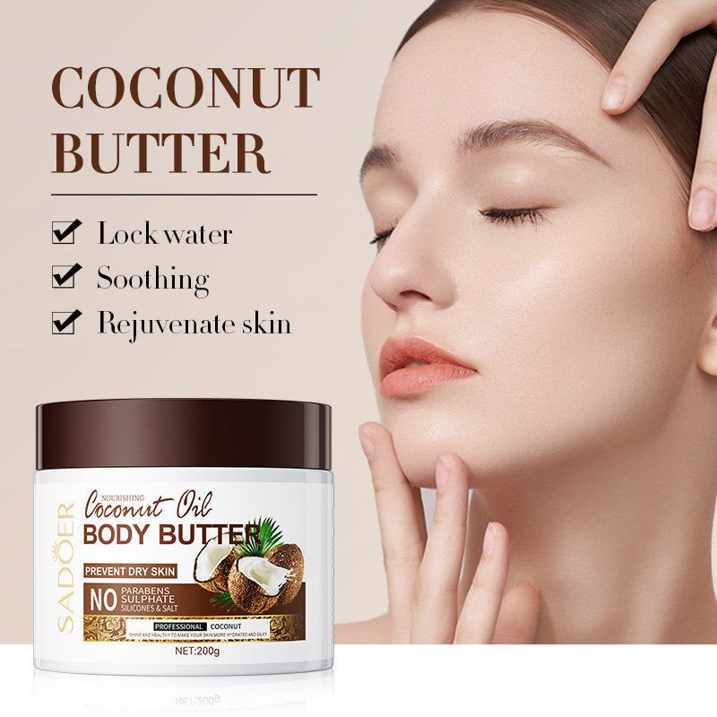 Sadoer Nourishing Coconut Oil Body Butter 200g
